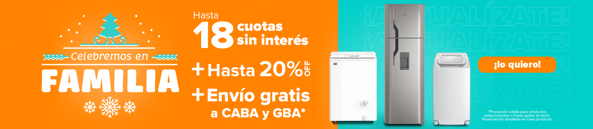 Navidad Gafa - Celebremos en familia hasta 18 cuotas sin interés + hasta 20% off 