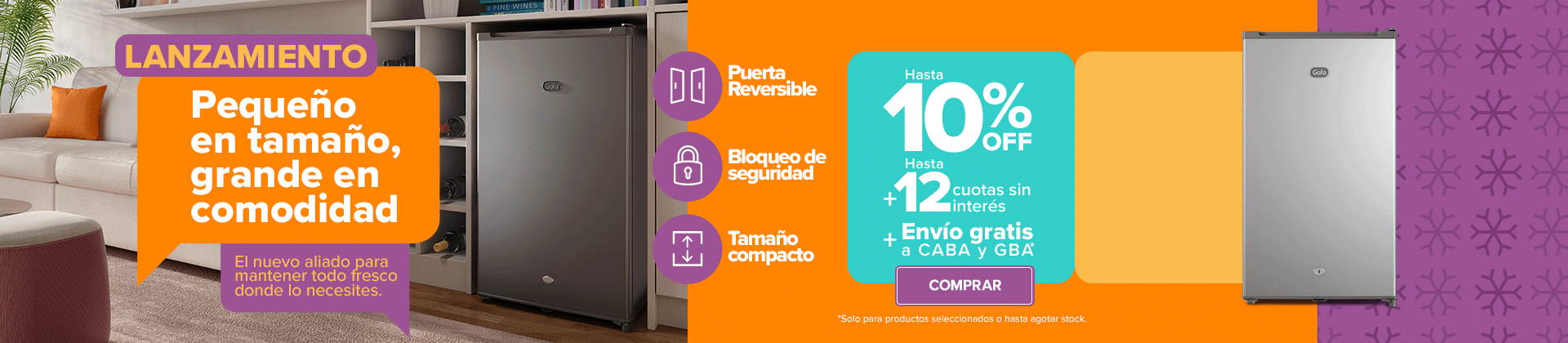 Lanzamiento Frigobar Gafa