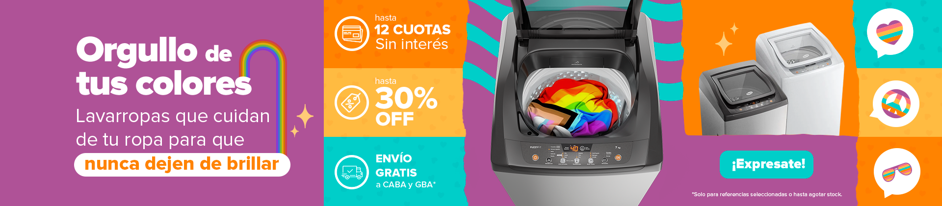 orgullo de tus colores Gafa